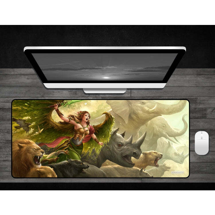 PREORDER GamerMats: Angel of the Forest - Deskmat