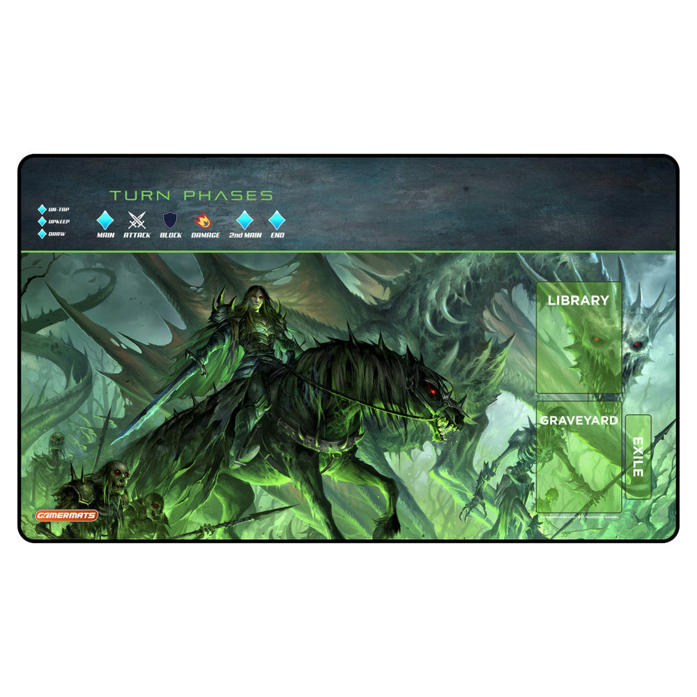 PREORDER GamerMats: Army of the Dead with Magic Compatible Zones - Playmat