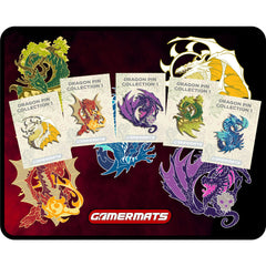 PREORDER GamerMats: Dragons Complete Pin Set