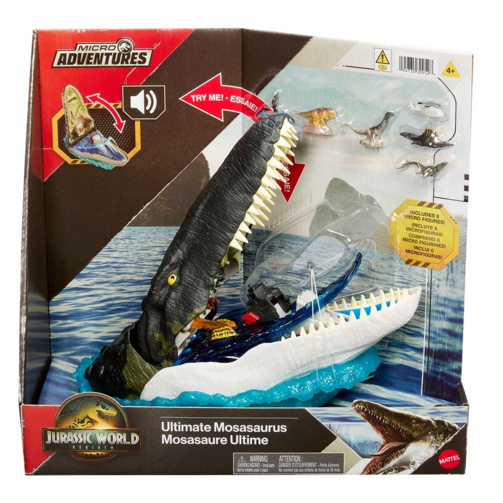 PREORDER Jurassic World - Saga - Micro Deluxe Compact - Mosasaurus