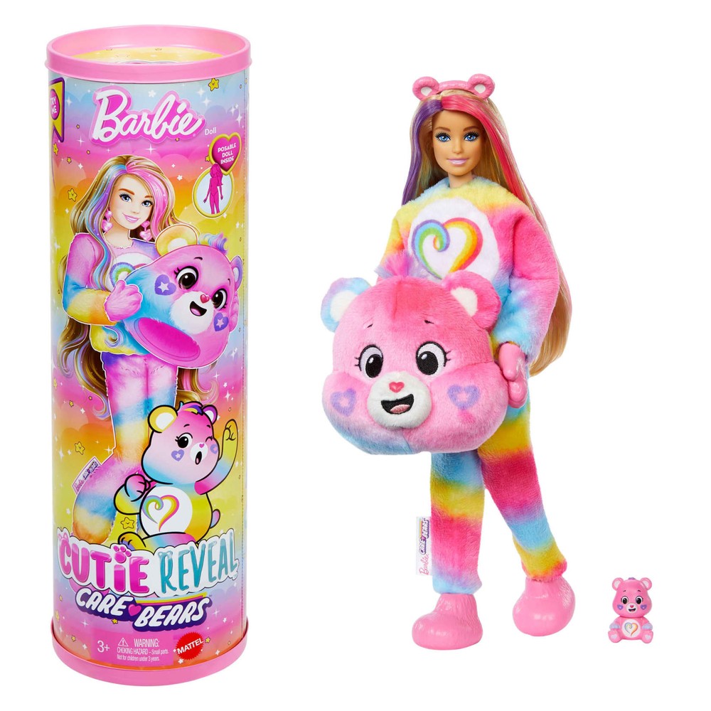 PREORDER Barbie - Reveal - Licensed Cutie Reveal X Care Bears Series 2 Assortment. (2)