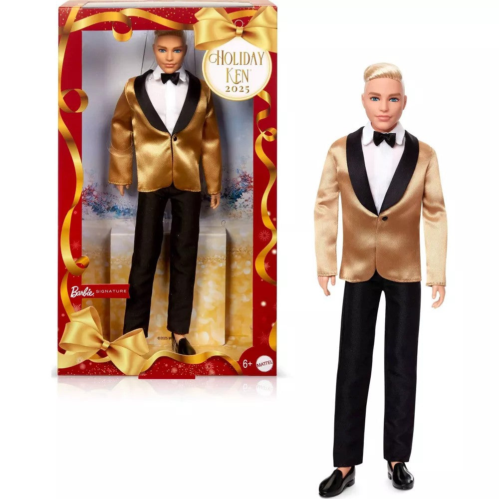 PREORDER Barbie - Signature - Holiday Ken Caucasian (Sioc)