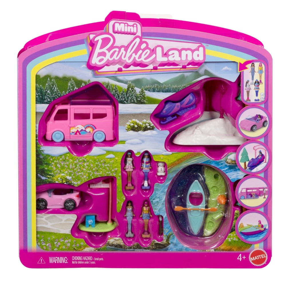 PREORDER Barbie - Mini Barbieland - Mini Barbieland Vehicles Bundle Fall