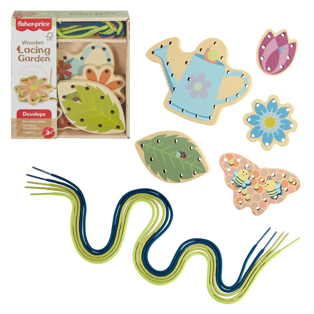 PREORDER Infant Toys - Wooden Threading Garden