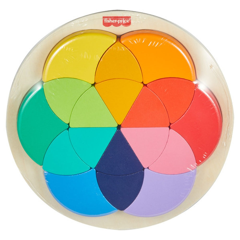 PREORDER Infant Toys - Wooden Color Wheel Puzzle