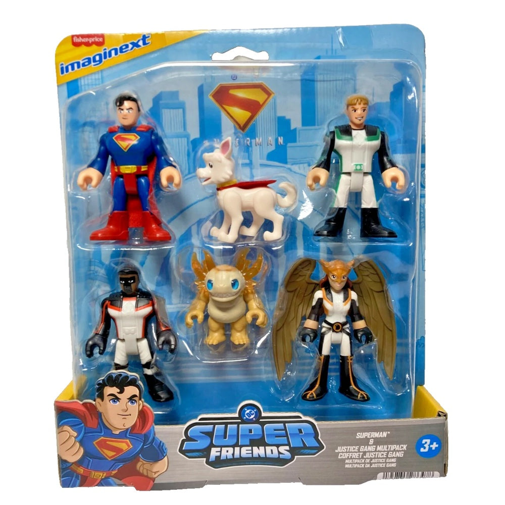 PREORDER Imaginext - Dcsf Superman Multipack F25