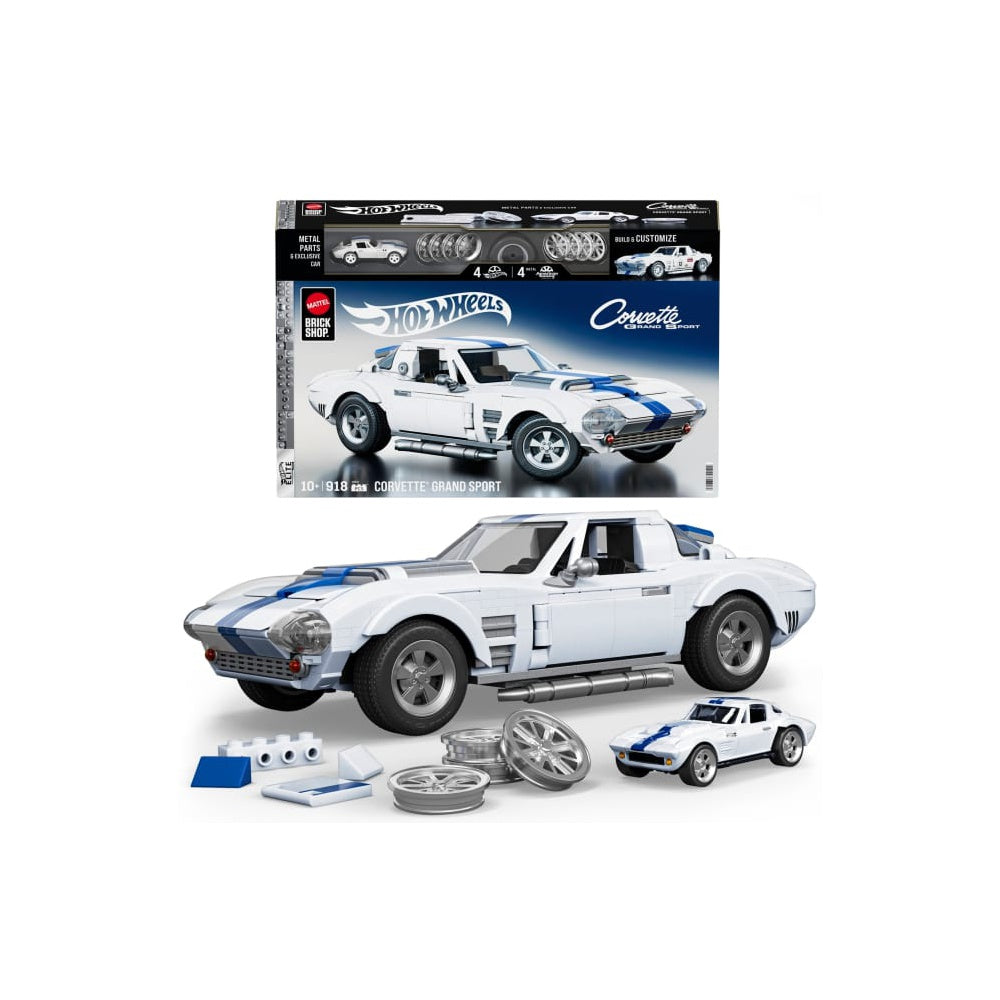 PREORDER Mega Blocks - Hot Wheels - Hot Wheels Elite Corvette