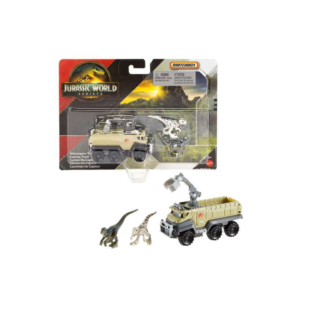 PREORDER Matchbox -  Jurassic World Dino Transporters Assortment (8)