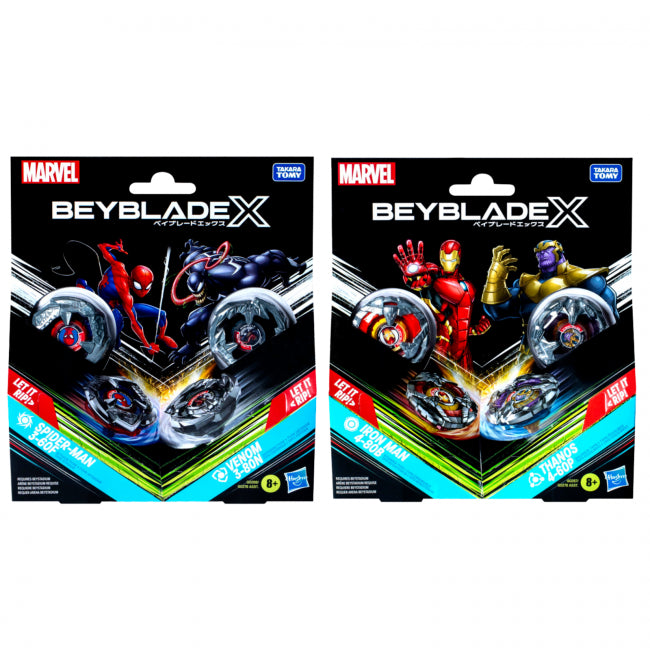 Beyblade - X - Marvel Collab Multipack Assortment (8)