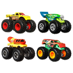 Hot Wheels - Monster Trucks - 1:64 4-Pack Assortment (6)