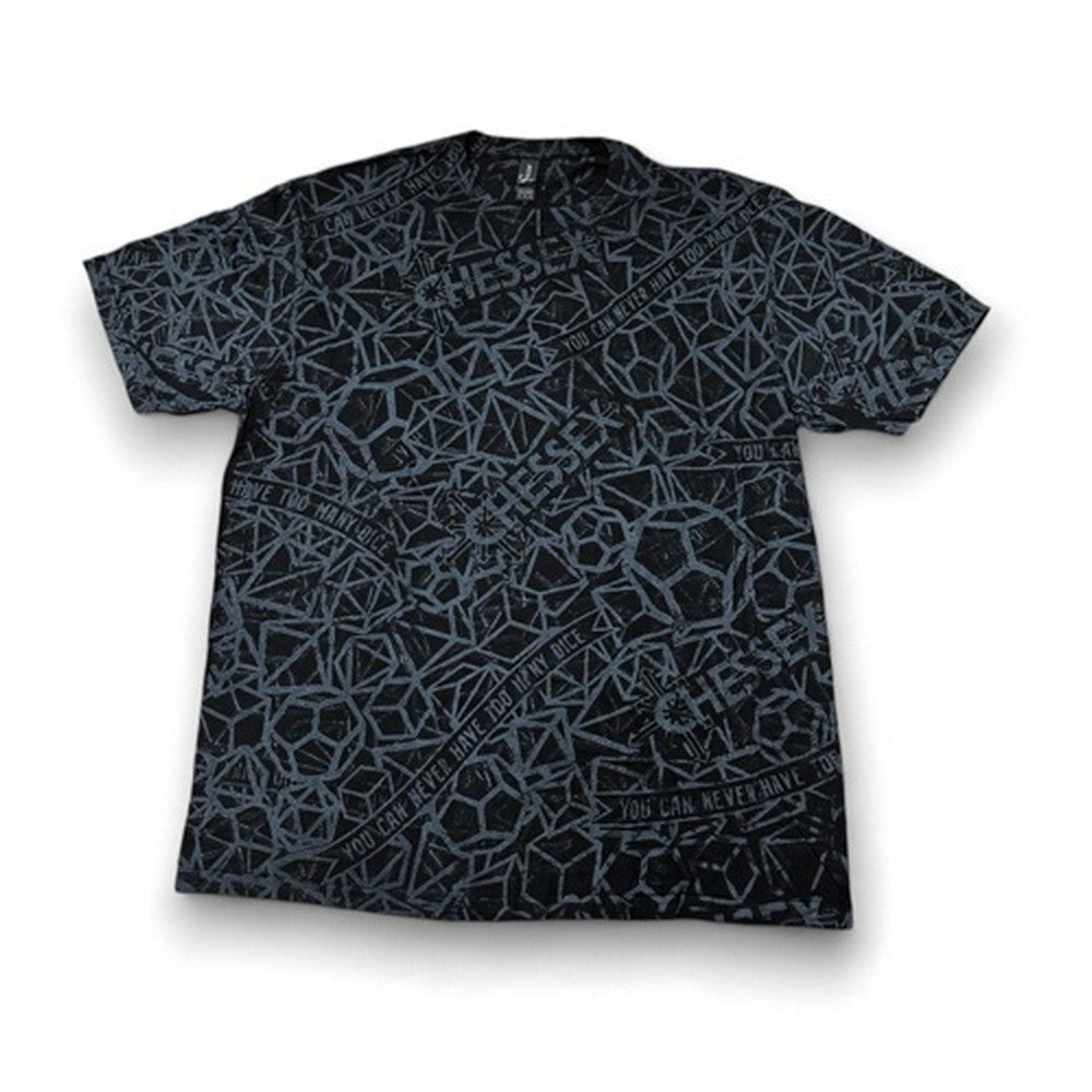 PREORDER CHX 87033 Unisex Chessex T-Shirt - Black - Size M
