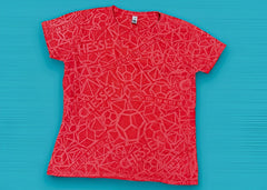 PREORDER CHX 86044 Ladies Fit Chessex T-Shirt - Red - L