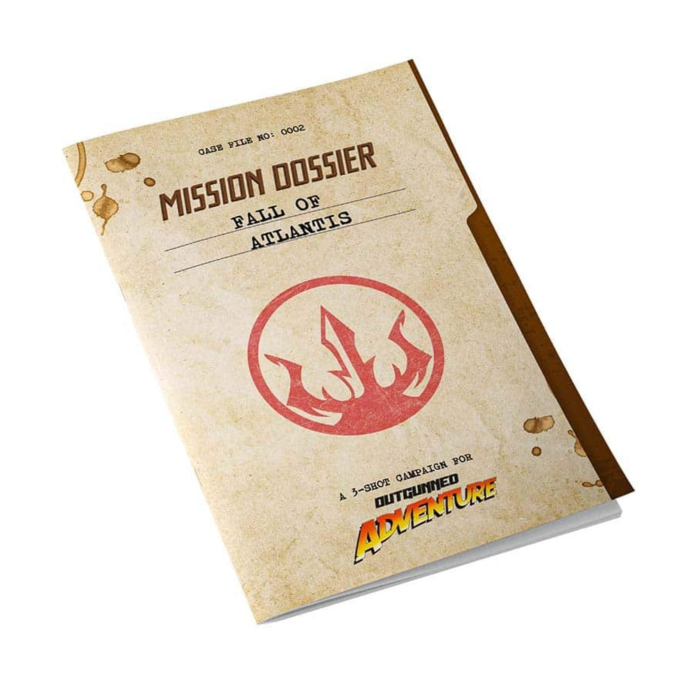 PREORDER Outgunned RPG - Adventure?Mission Dossier: Fall of Atlantis