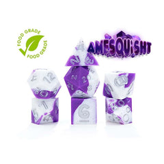 PREORDER GateKeeper Games - Anti-Stress Dice - Amesquisht - Silicone Dice Set 7
