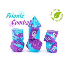 PREORDER GateKeeper Games - Anti-Stress Dice - Psionic Combat - Silicone Dice Set 7