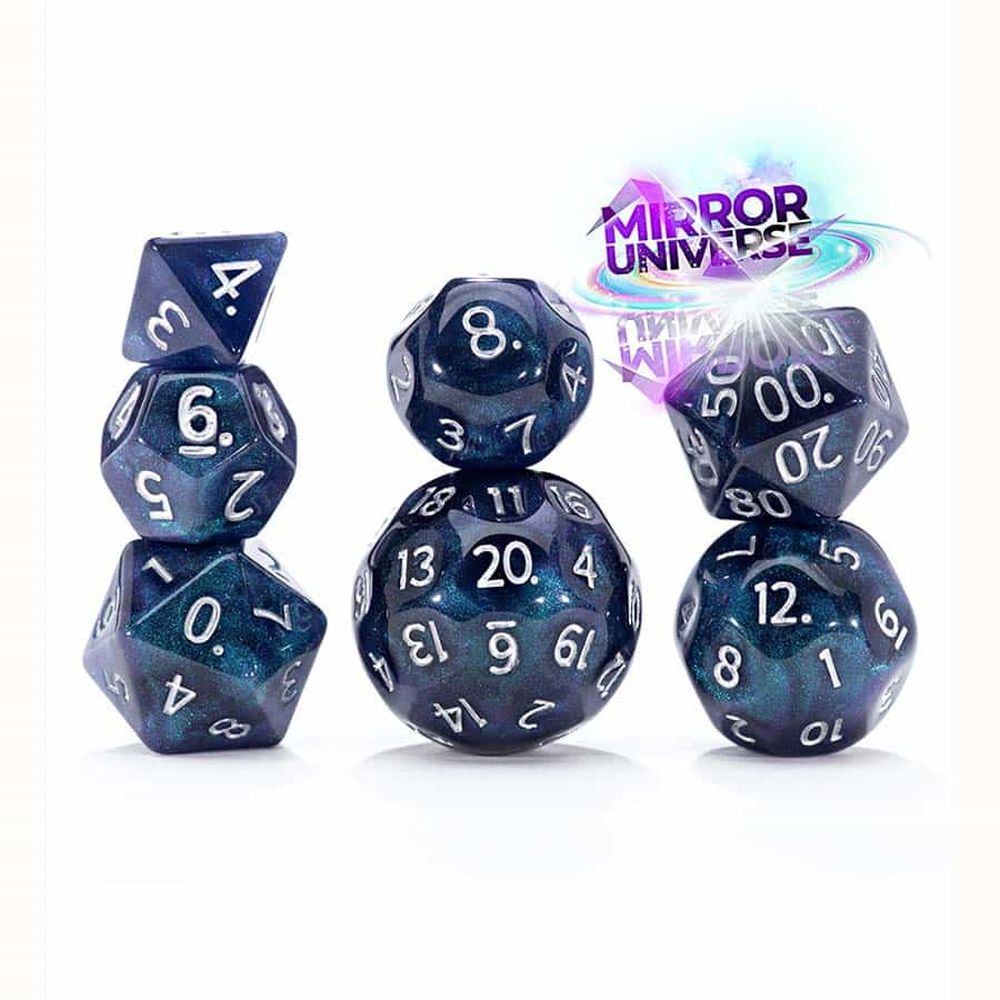 PREORDER GateKeeper Games - Double Dice - Galactic - Dice Set 7
