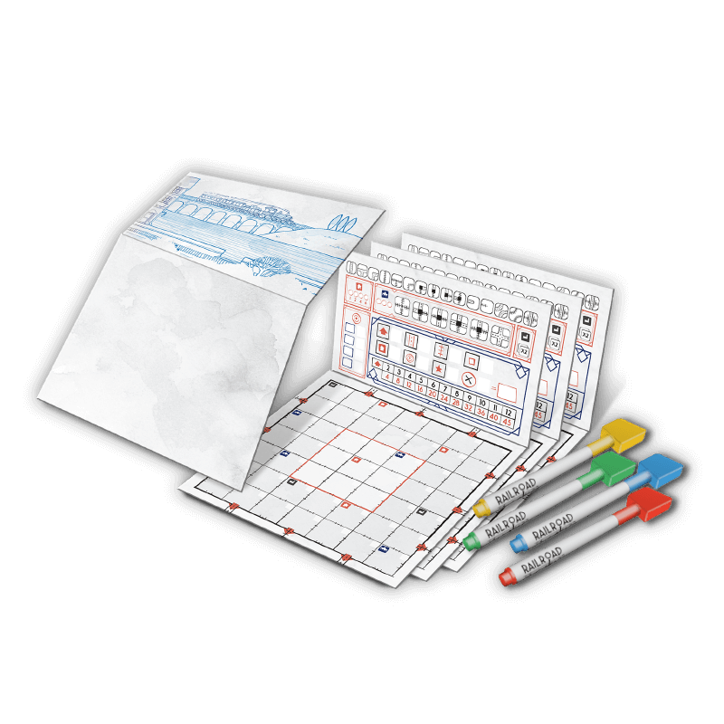 PREORDER Railroad Ink Challenge - Additional Players Pack