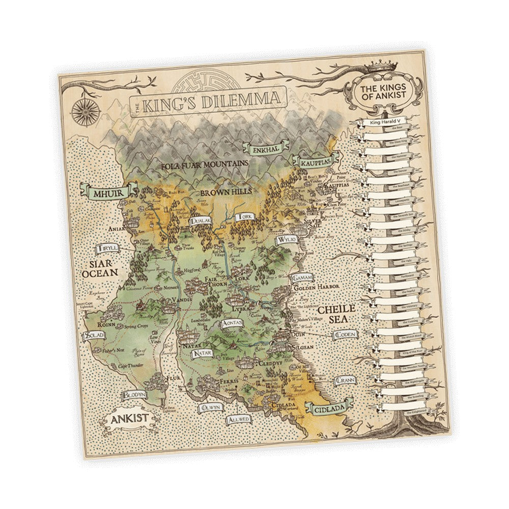 PREORDER The King's Dilemma - Ankist Map