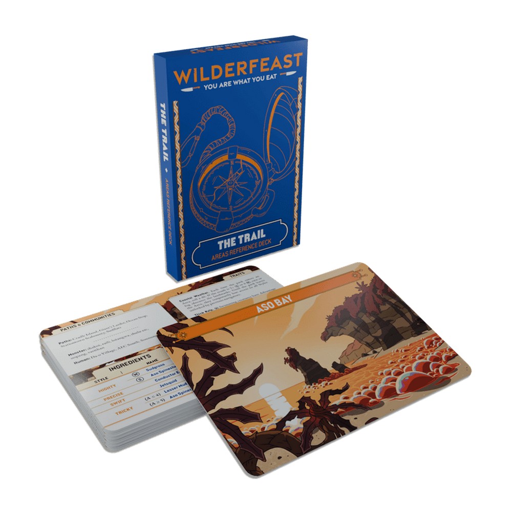 PREORDER Wilderfeast - The Trail - Areas Reference Deck