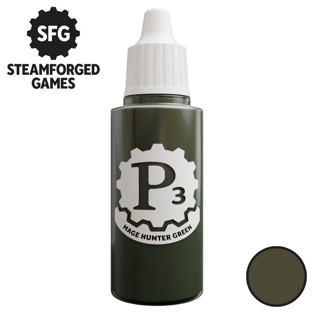 P3 Paints - Mage Hunter Green - 18ml