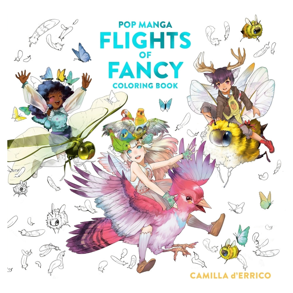PREORDER Pop Manga Flights of Fancy Coloring Book