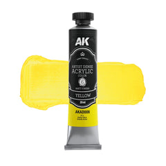 PREORDER AK Interactive - Dense Acrylics - Yellow 20ml