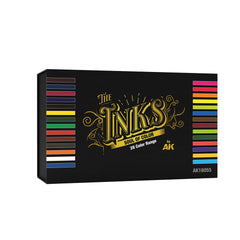 PREORDER AK Interactive - The Inks - Special Box Full Range The Inks (28 Colors X 30 ml)
