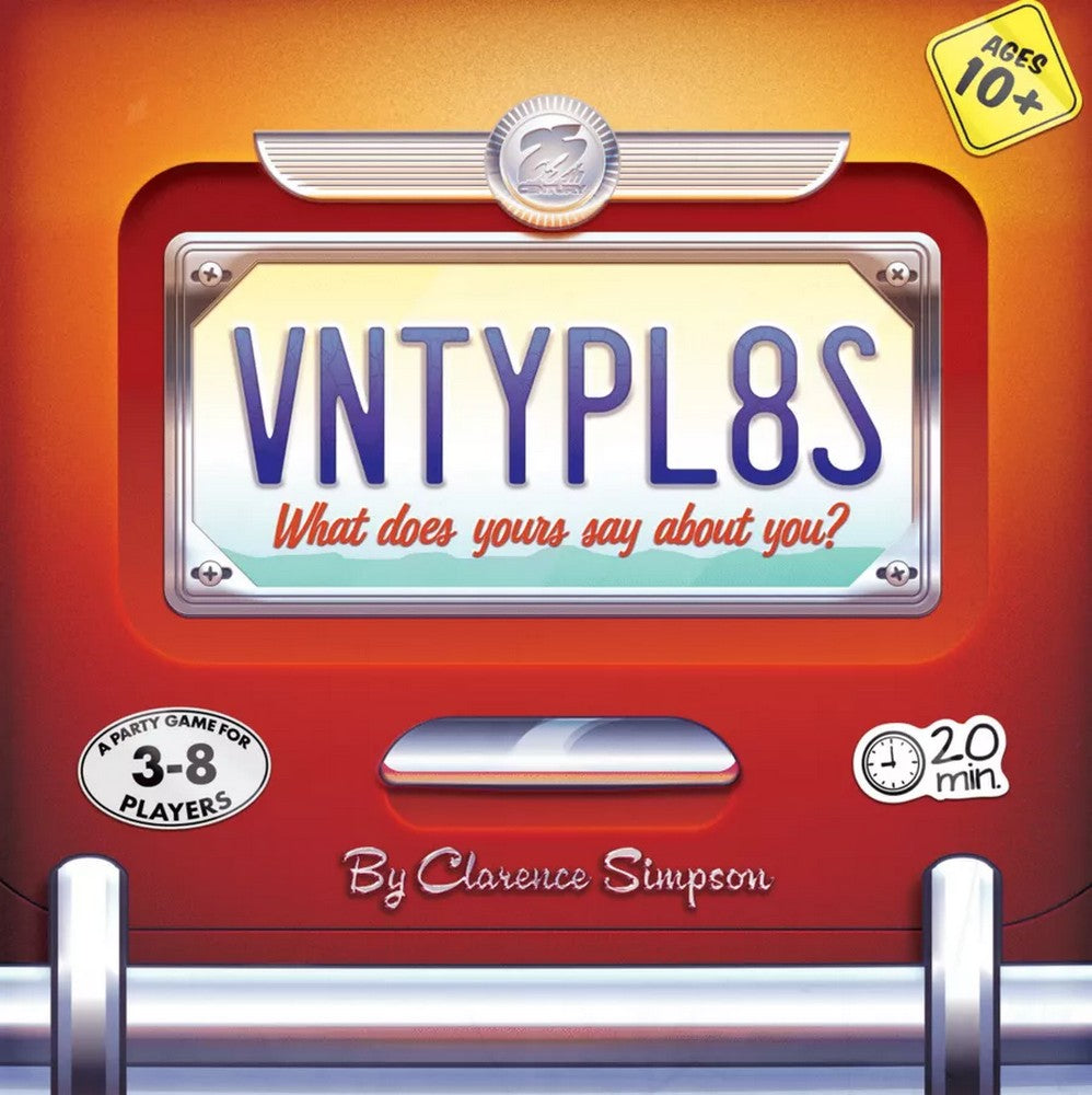 PREORDER VNTYPL8S aka Vanity Plates