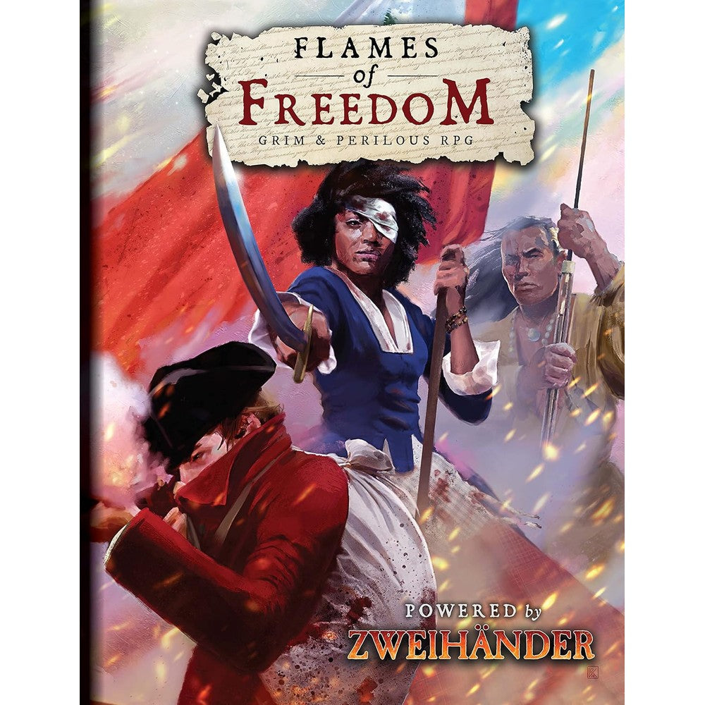 PREORDER Flames of Freedom Grim & Perilous RPG