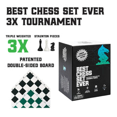 PREORDER Best Chess Set Ever 3X Tournament