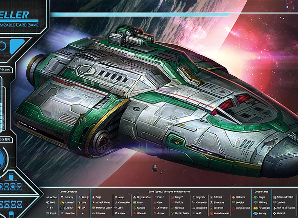 PREORDER Traveller CCG Playmat E Beowulf