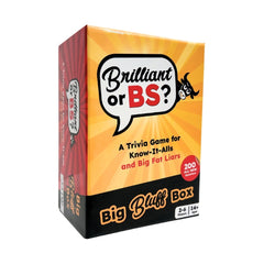 PREORDER Brilliant or BS Big Bluff Box