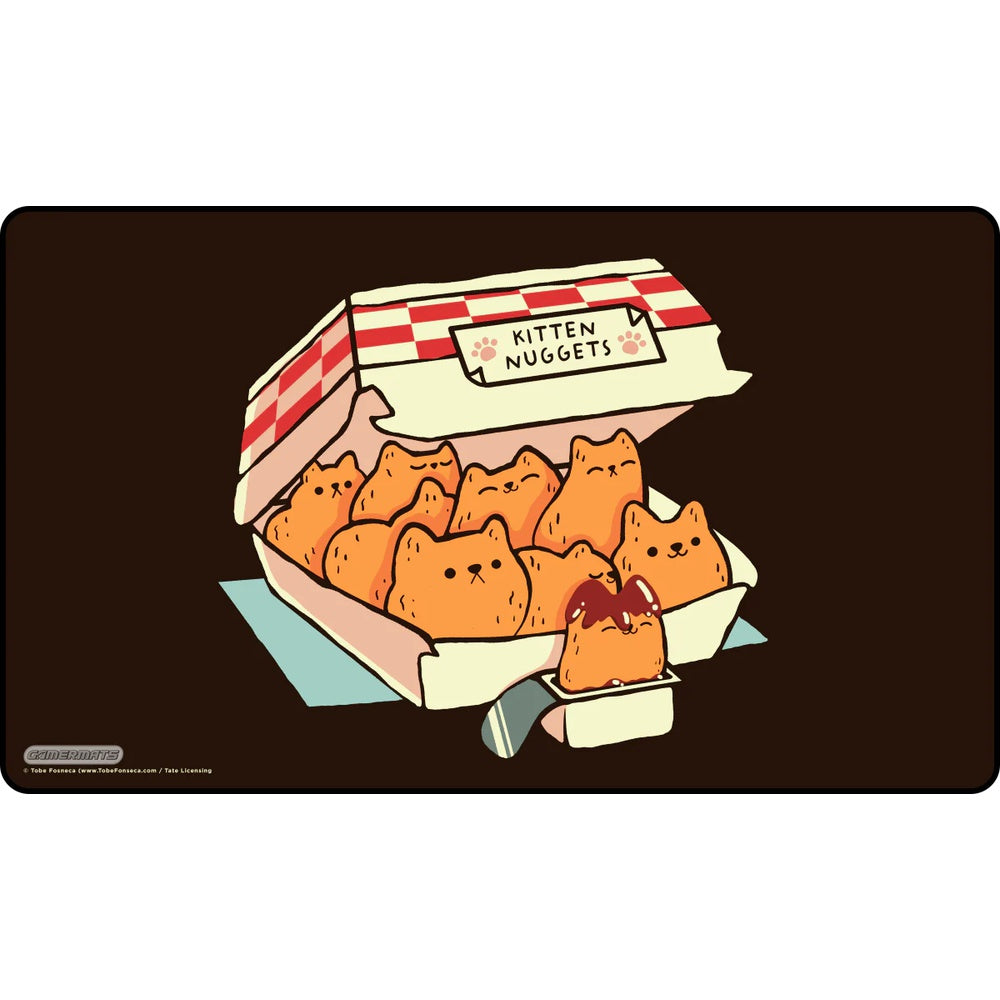 PREORDER GamerMats: Kitten Nuggets by Tobe Fosneca - Playmat