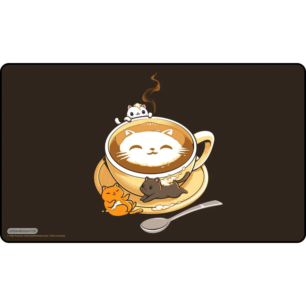 PREORDER GamerMats: Latte Cat by Tobe Fosneca - Playmat