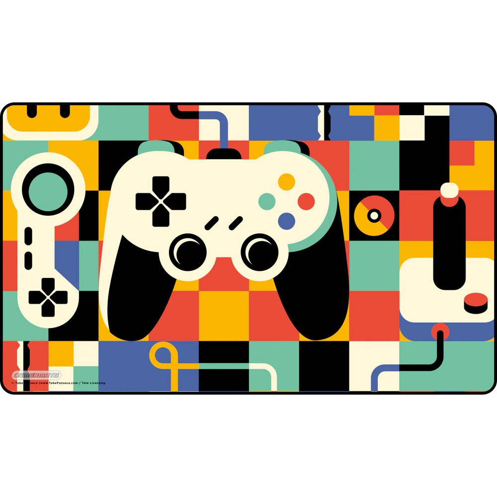 PREORDER GamerMats: Vintage Controller by Tobe Fosneca - Playmat