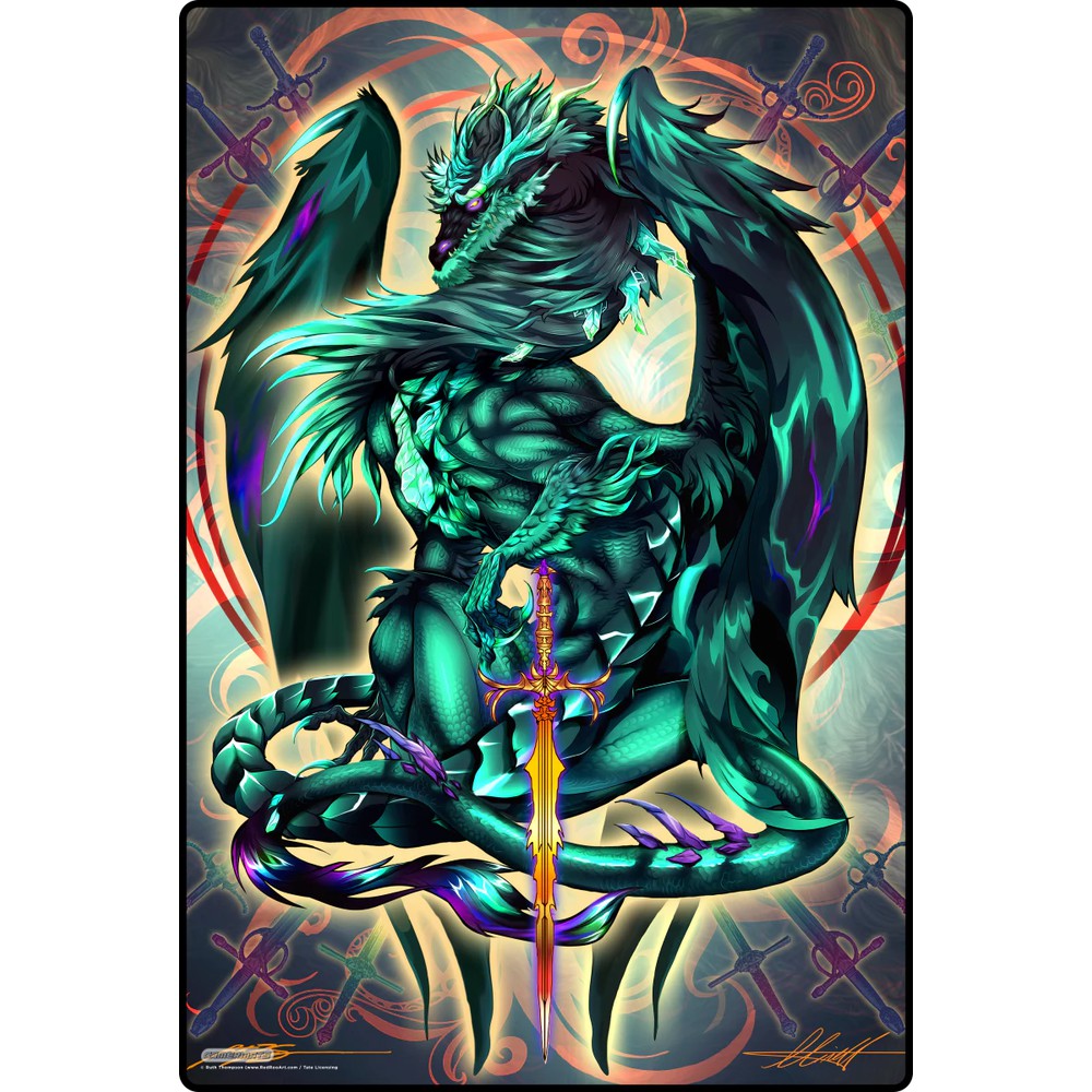 PREORDER GamerMats: Terrablade by Ruth Thomson - XL Deskmat