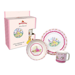 PREORDER Bunnykins: 3 Piece Melamine Set - Pink