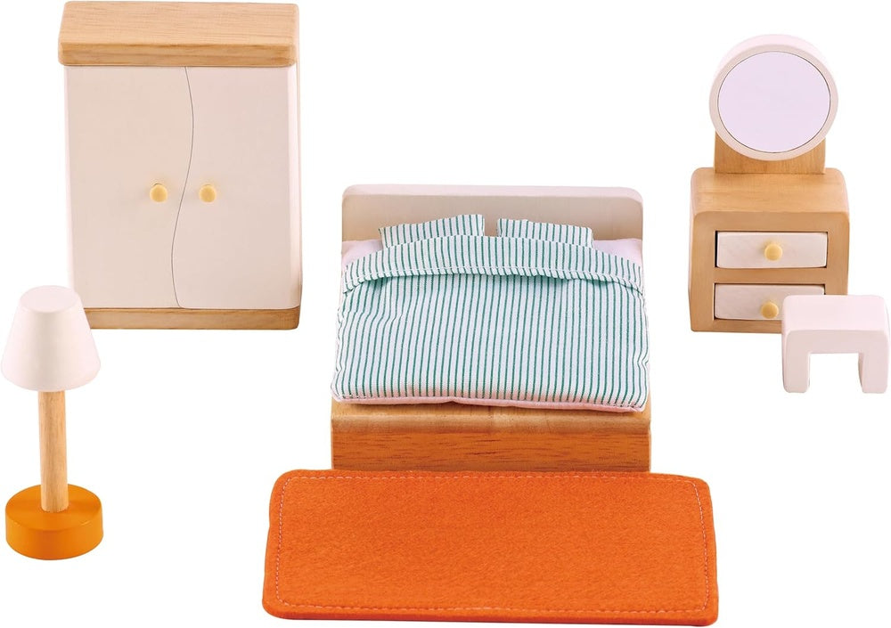 PREORDER Hape - Doll House & Furniture: Master Bedroom