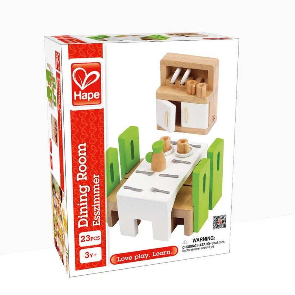 PREORDER Hape - Doll House & Furniture: Dining Room