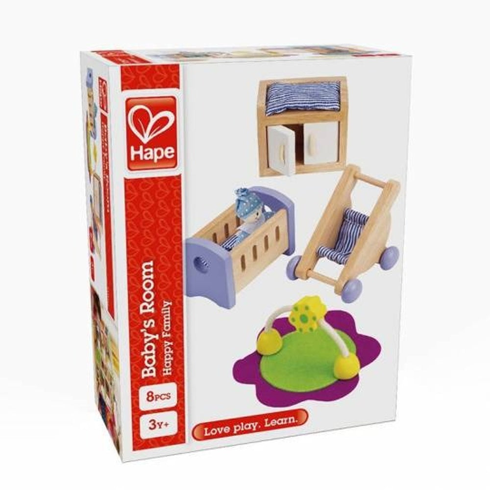 PREORDER Hape - Doll House & Furniture: Baby's Room