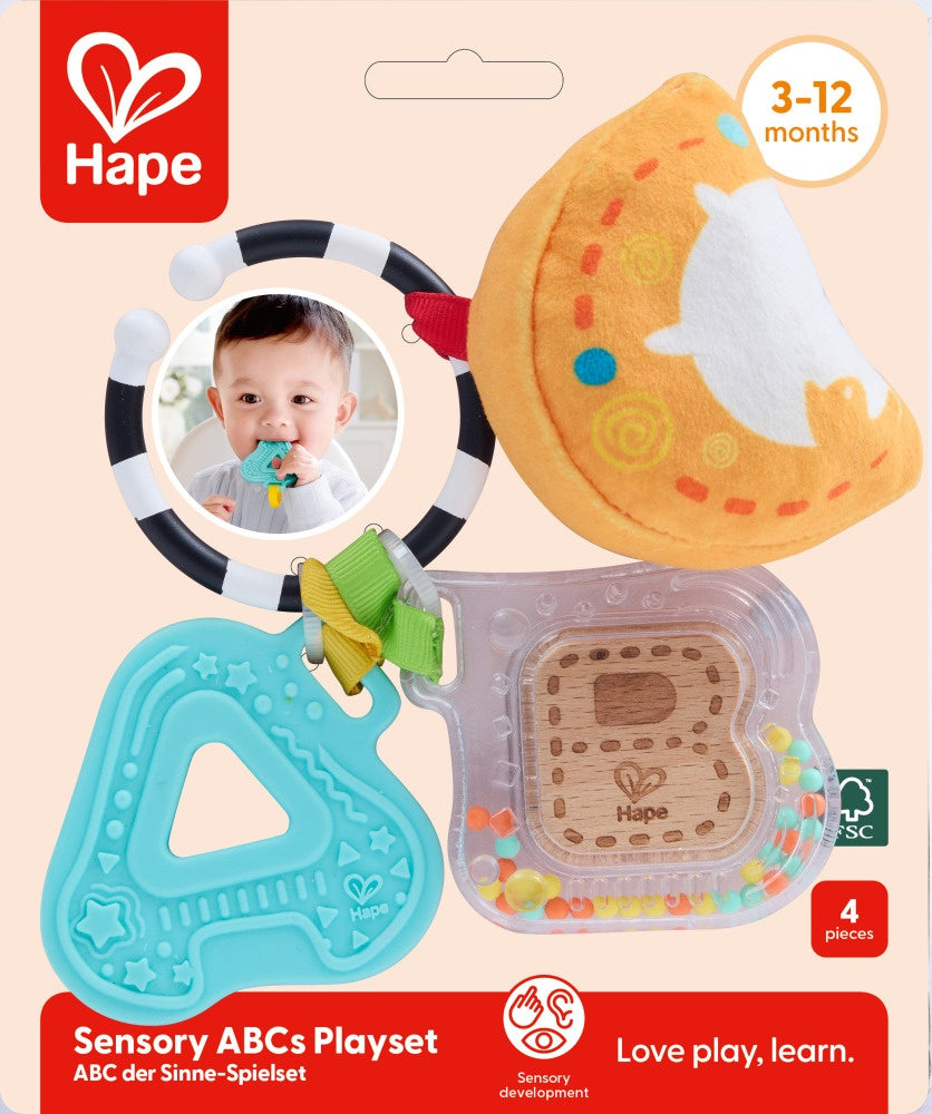 PREORDER Hape - Infant Toys: Sensory ABCs Playset