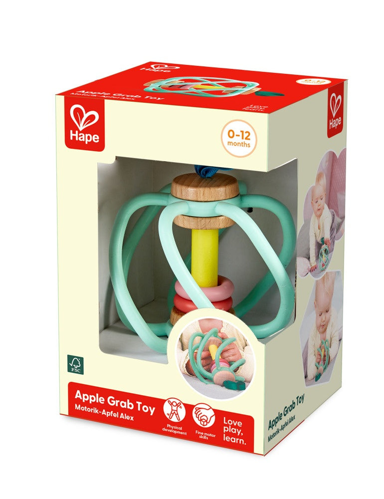 PREORDER Hape - Infant Toys: Apple Grab Toy