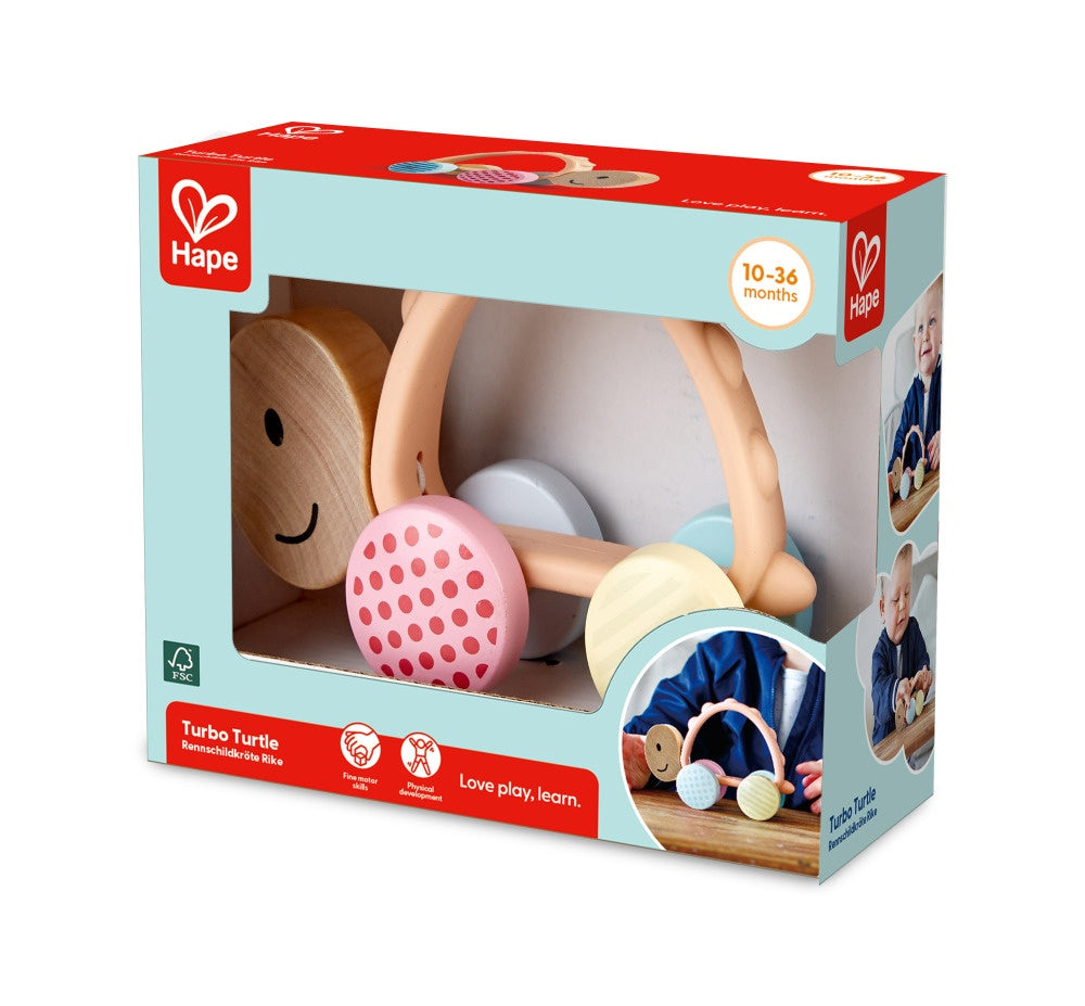 PREORDER Hape - Infant Toys: Turbo Turtle