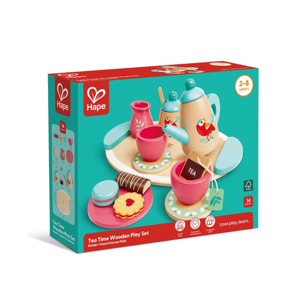 PREORDER Hape - Kitchen & Food: Wooden Tea Set