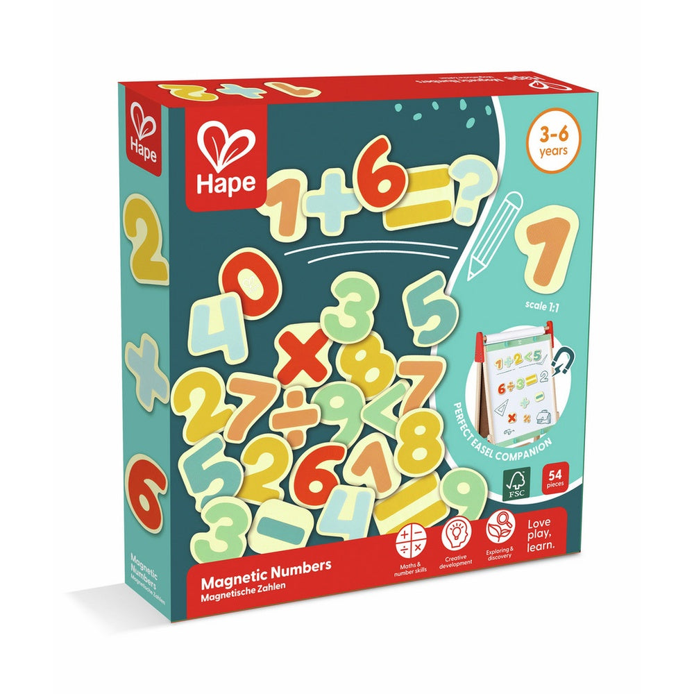 PREORDER Hape - Learning Toys: Magnetic Numbers