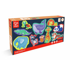 PREORDER Hape - Puzzles: Jungle Friends Puzzle