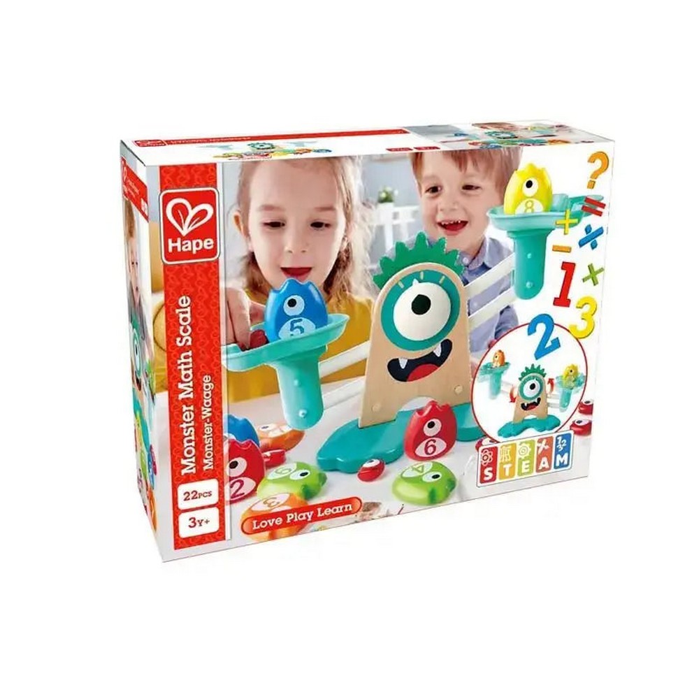 PREORDER Hape - Steam: Monster Math Scale