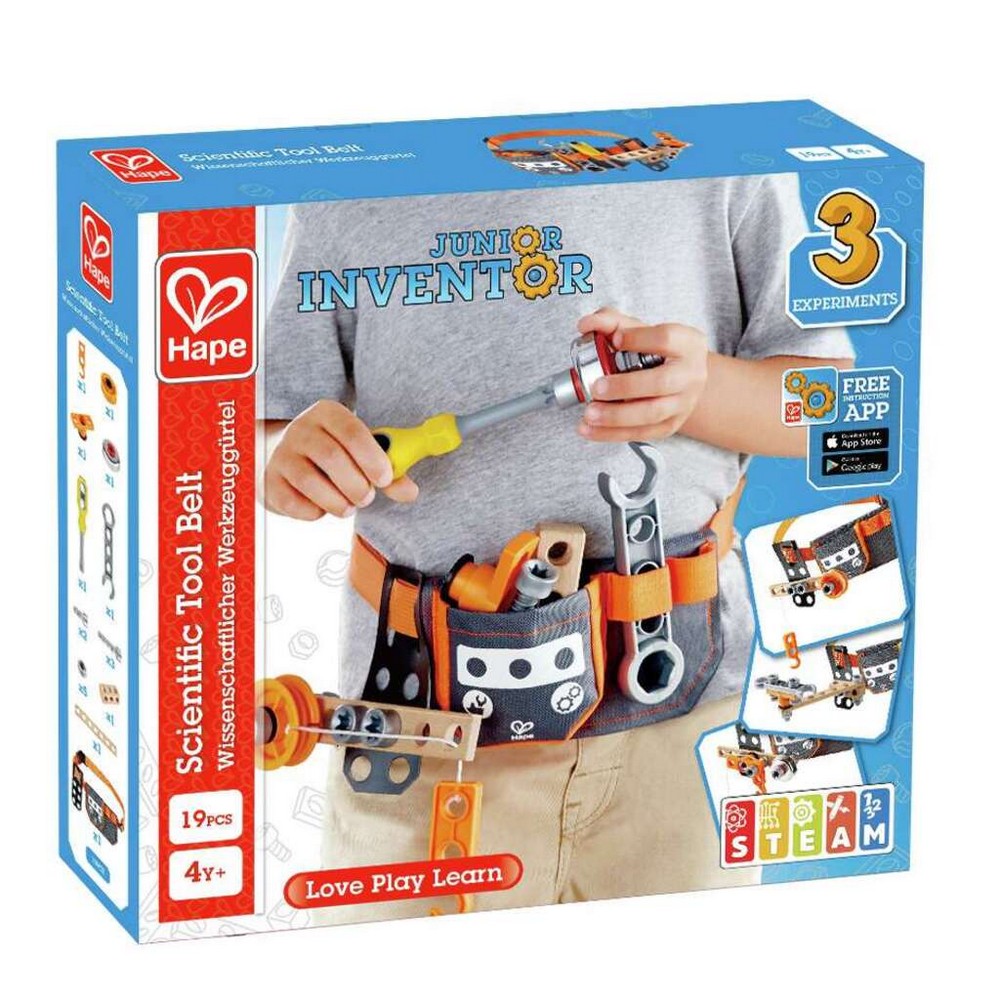 PREORDER Hape - Steam: Scientific Tool Belt