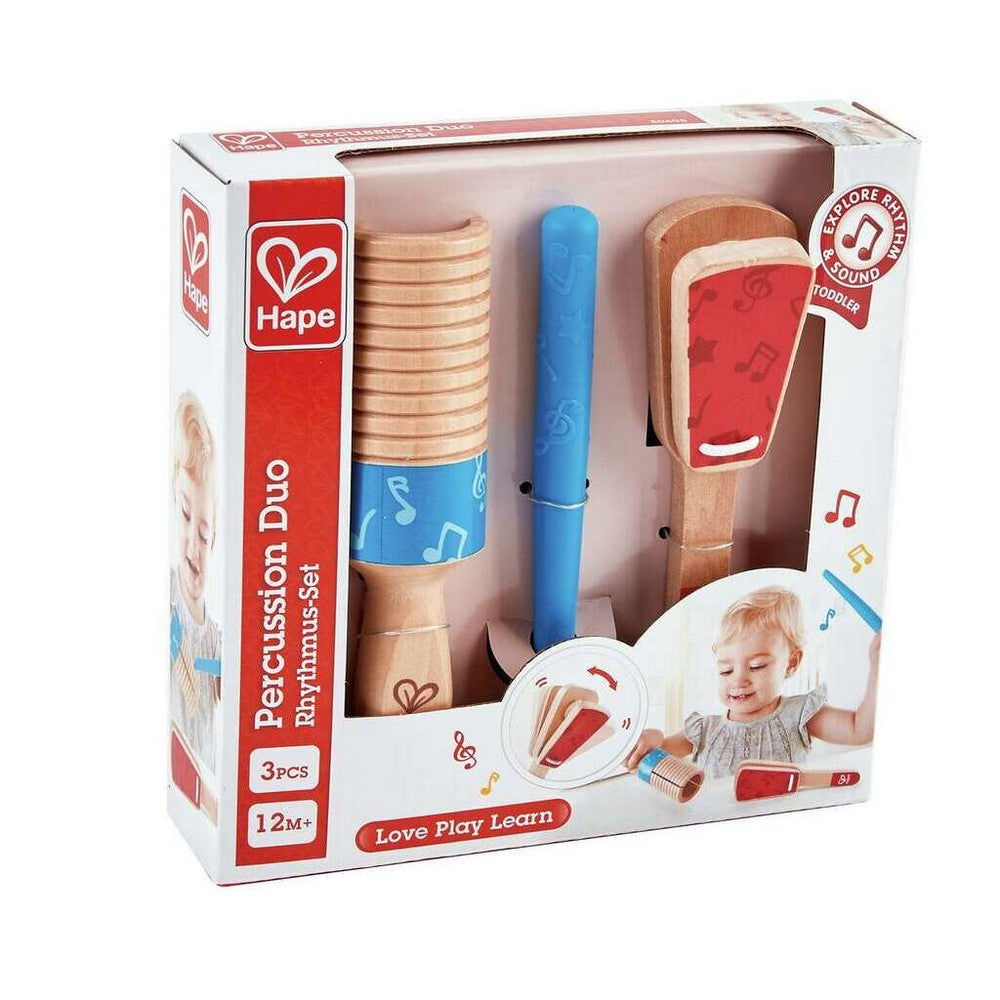 PREORDER Hape - Toddler Music: Percussion Duo