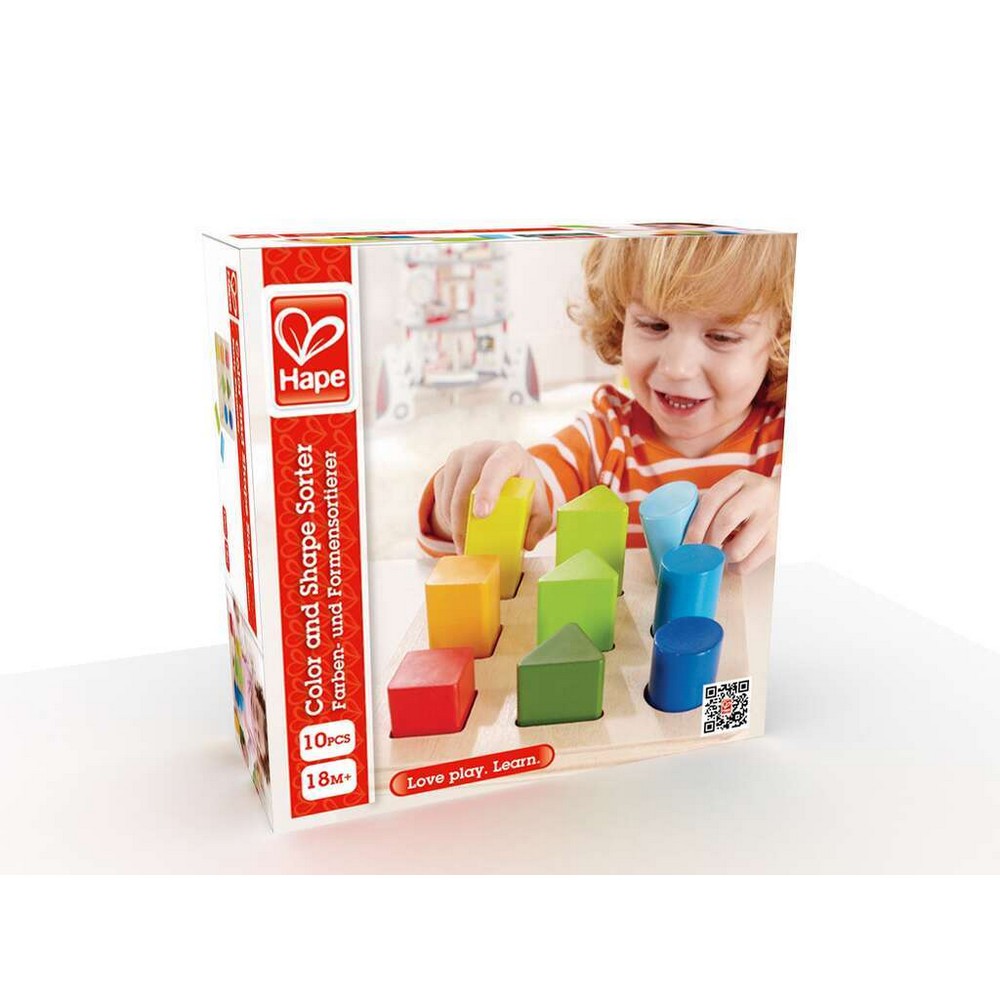 PREORDER Hape - Toddler Toys: Colour and Shape Sorter